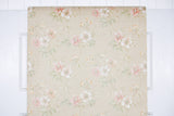 1980s Floral Vintage Wallpaper