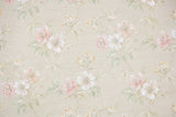 1980s Floral Vintage Wallpaper