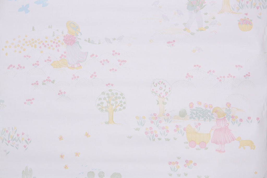 1980s Childrens Vintage Wallpaper