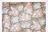1970s Floral Vinyl Vintage Wallpaper