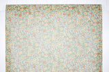 1970s Floral Vinyl Vintage Wallpaper