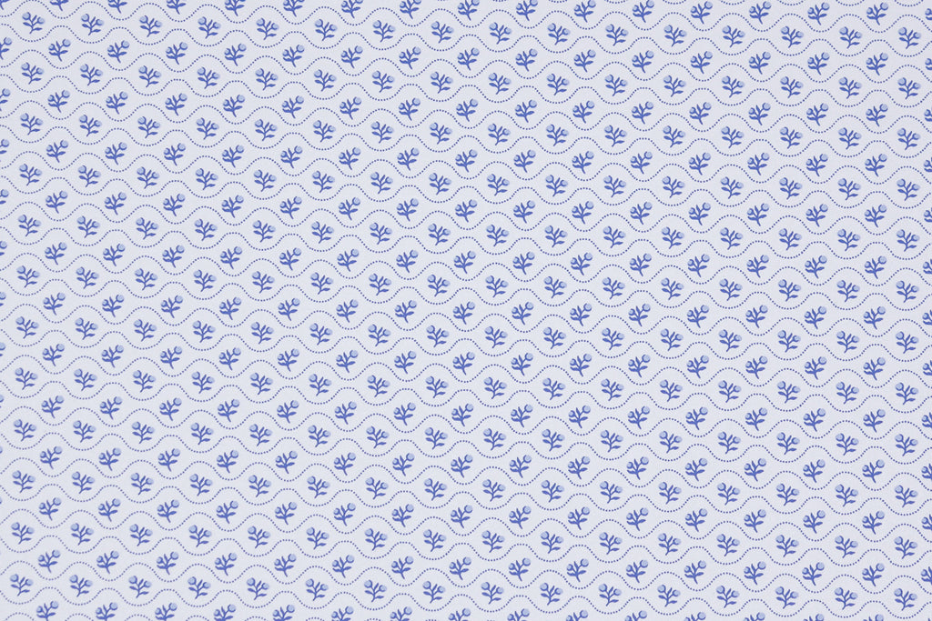 1980s Floral Vintage Wallpaper