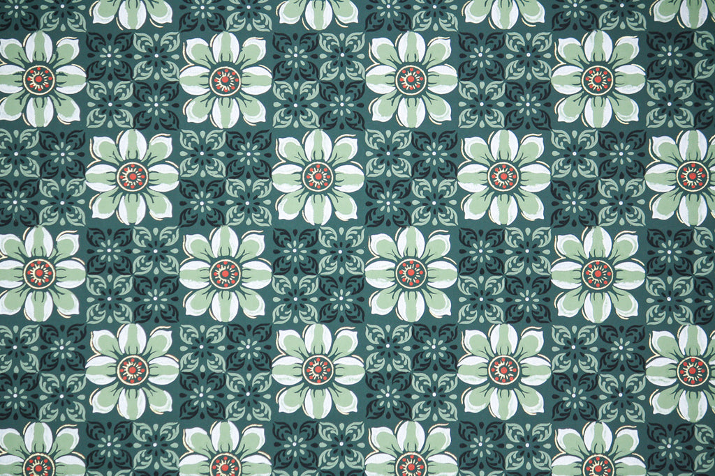 1950s Geometric Vintage Wallpaper