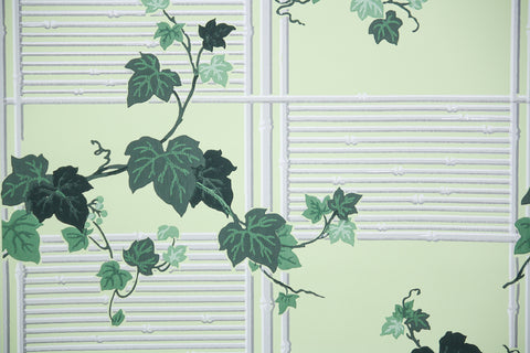 1950s Botanical Vintage Wallpaper