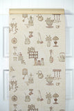 1960s Kitchen Vintage Wallpaper