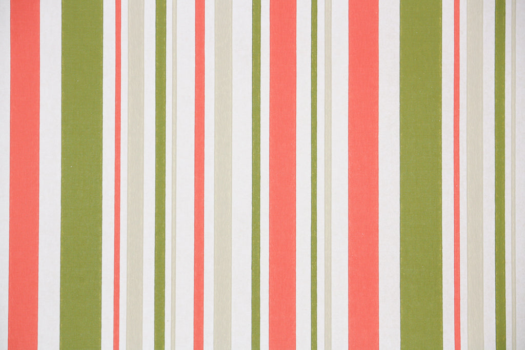 1960s Stripe Vintage Wallpaper