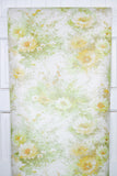 1980s Floral Vintage Wallpaper