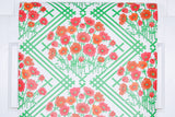 1970s Floral Vintage Wallpaper