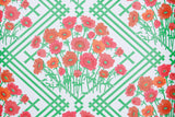 1970s Floral Vintage Wallpaper