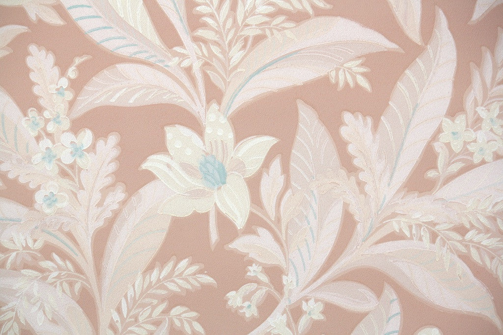 1940s Botanical Vintage Wallpaper