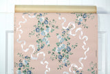 1950s Floral Vintage Wallpaper