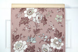 1950s Floral Vintage Wallpaper