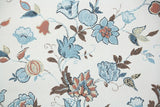 1960s Floral Vintage Wallpaper
