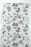 1960s Floral Vintage Wallpaper