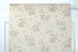 1970s Floral Vintage Wallpaper