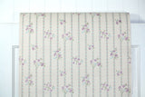 1960s Floral Vintage Wallpaper
