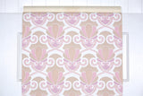 1970s Damask Vintage Wallpaper
