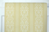 1960s Damask Vintage Wallpaper