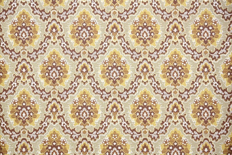 1960s Damask Vintage Wallpaper