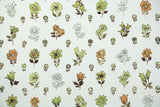 1940s Floral Vintage Wallpaper