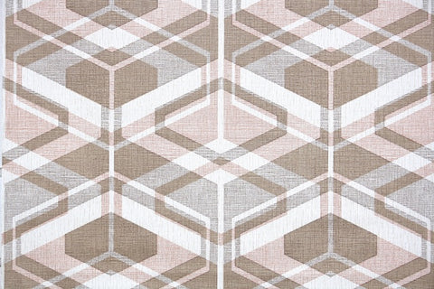 1970s Geometric Vintage Wallpaper