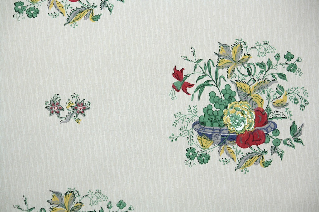 1940s Kitchen Vintage Wallpaper