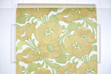 1970s Floral Vintage Wallpaper