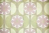 1970s Floral Vintage Wallpaper