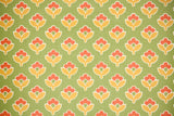 1970s Floral Vintage Wallpaper