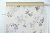 1950s Floral Vintage Wallpaper