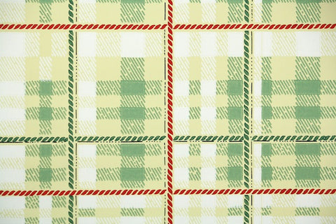 1950s Plaid Vintage Wallpaper