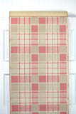 1950s Plaid Vintage Wallpaper