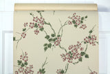1950s Floral Vintage Wallpaper