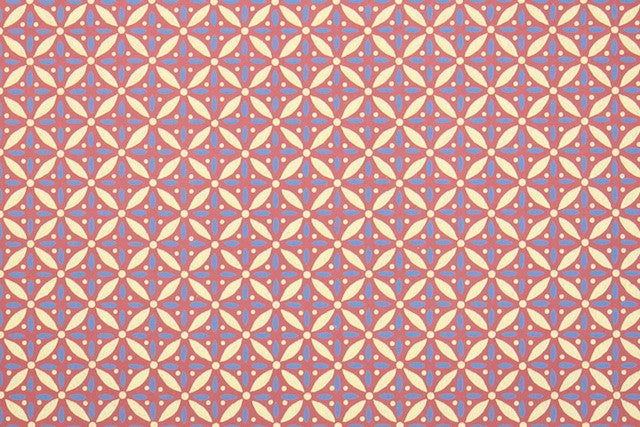 1940s Geometric Vintage Wallpaper