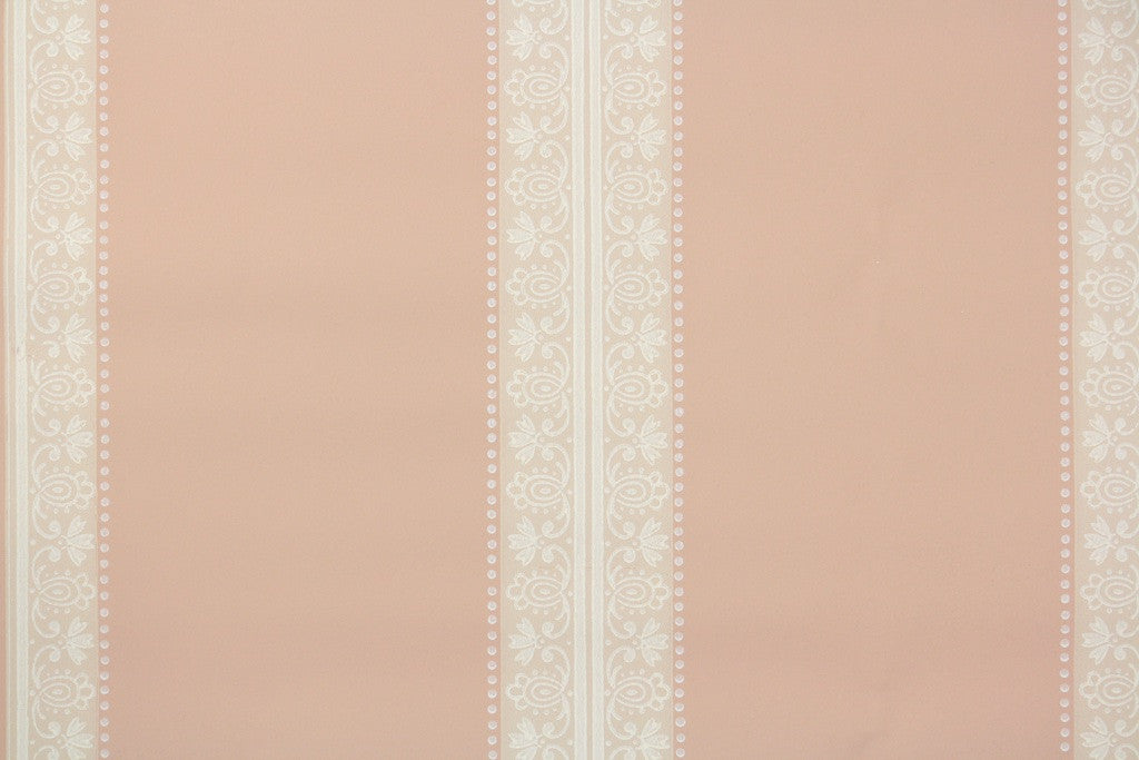 1940s Stripe Vintage Wallpaper