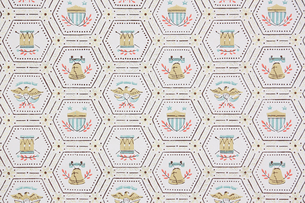 1950s Novelty Vintage Wallpaper