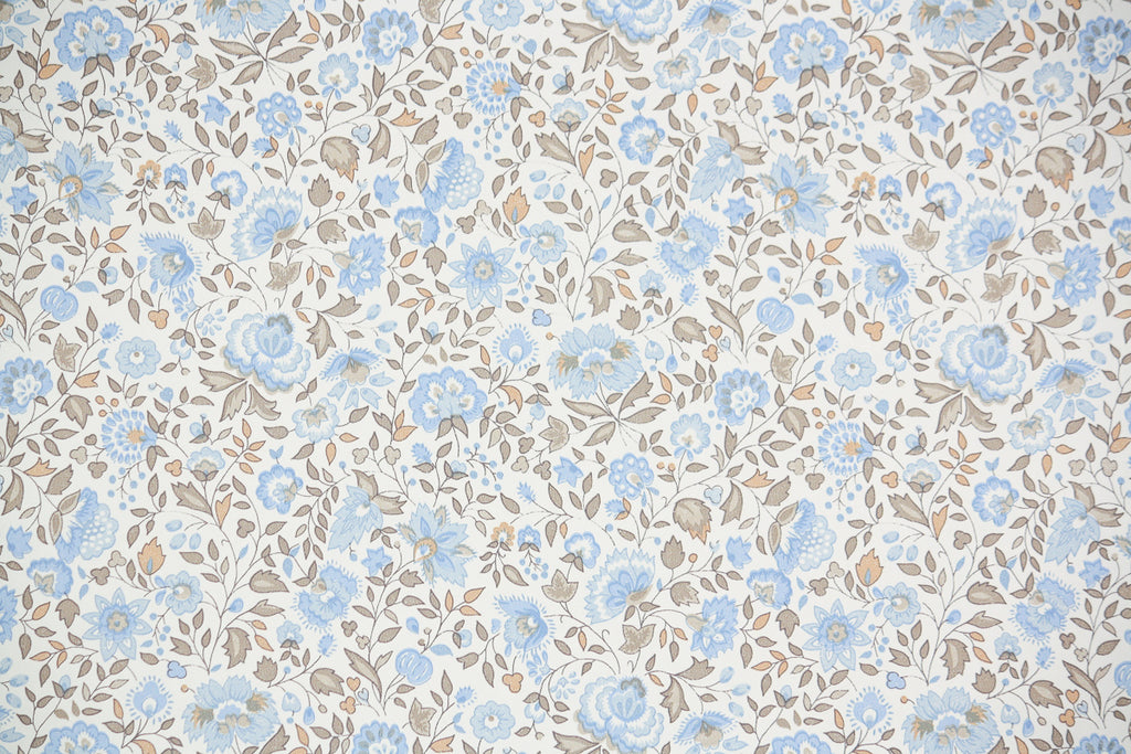 1970s Floral Vintage Wallpaper