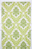 1970s Damask Vintage Wallpaper