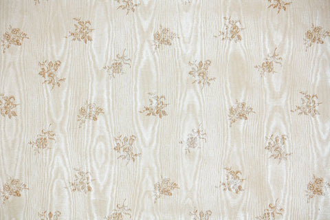 1980s Floral Vintage Wallpaper