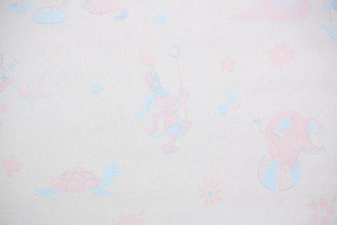 1960s Childrens Vintage Wallpaper