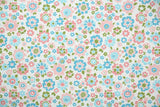 1960s Floral Vintage Wallpaper