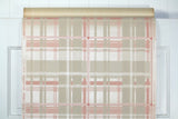 1950s Plaid Vintage Wallpaper