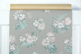 1950s Floral Vintage Wallpaper
