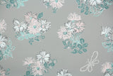 1950s Floral Vintage Wallpaper