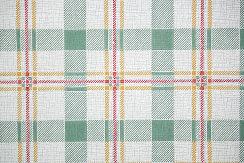 1950s Plaid Vintage Wallpaper