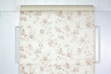 1980s Floral Vintage Wallpaper