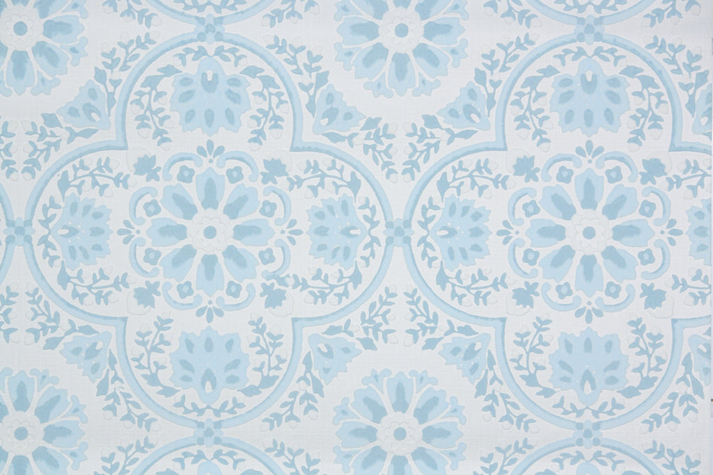 1970s Vintage Flock Wallpaper