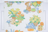 1970s Floral Vintage Wallpaper