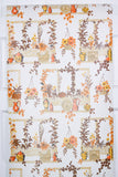 1970s Floral Vintage Wallpaper