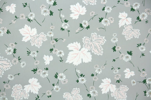 1950s Floral Vintage Wallpaper